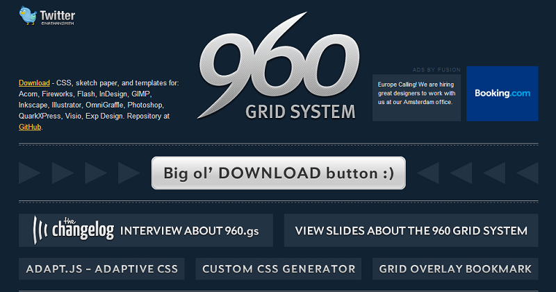960 Grid System  Portfolio web design Online web design Creative web  design